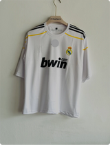 REAL MADRID 2009-10 HOME KIT MARCELO FIVESLEEVE