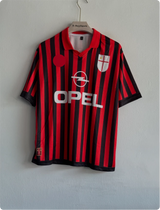ACMILAN 1999-2000 HOME KIT MALDINI FIVESLEEVE POLO