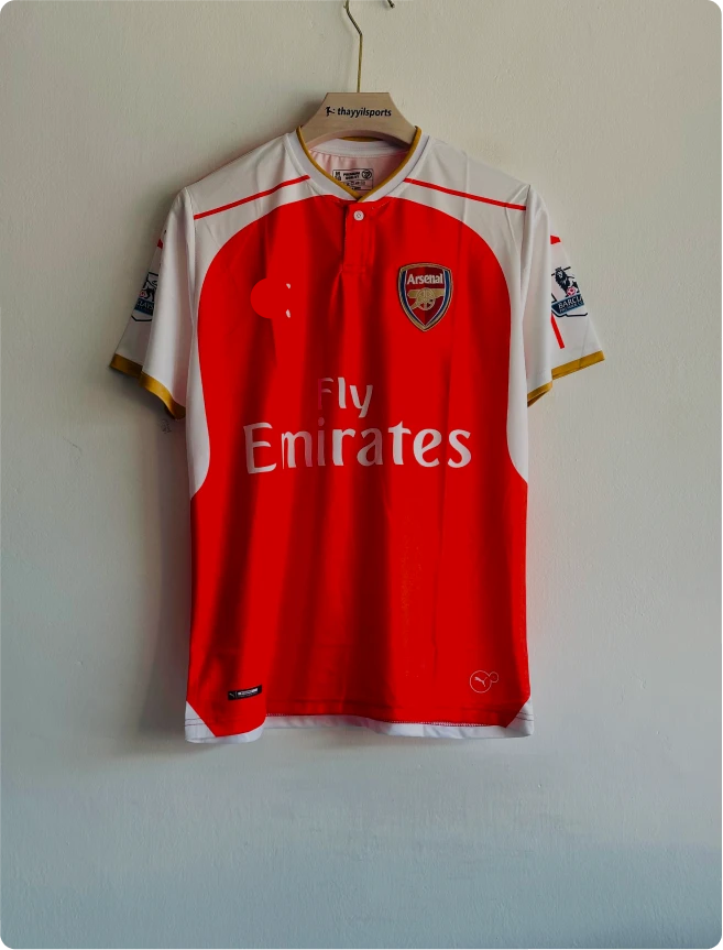 ARSANEL 2015-16 HOME KIT OZIL POLO EMBROIDERY