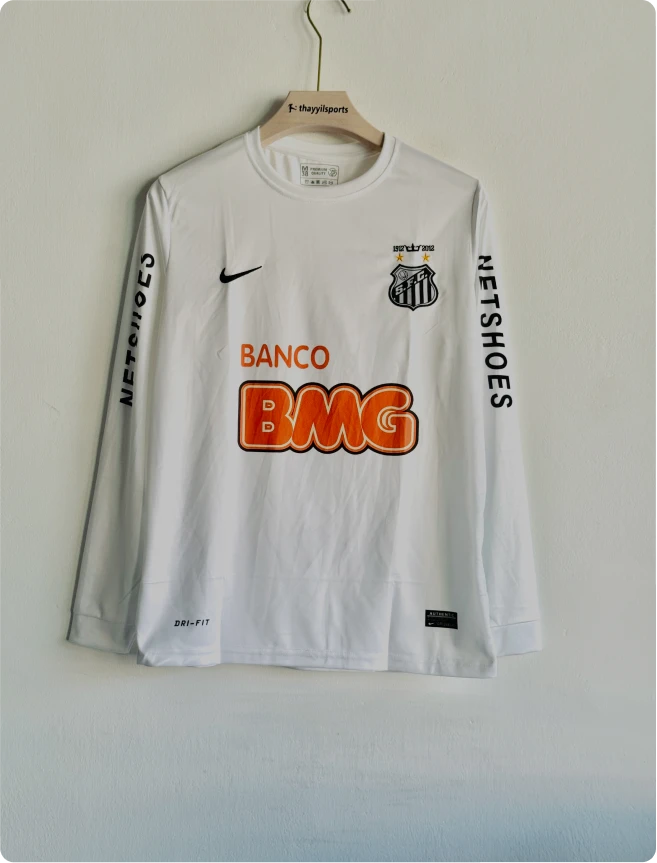 SANTOS 2012-13 HOME KIT NEYMER FULLSLEEVE EMBROIDERY
