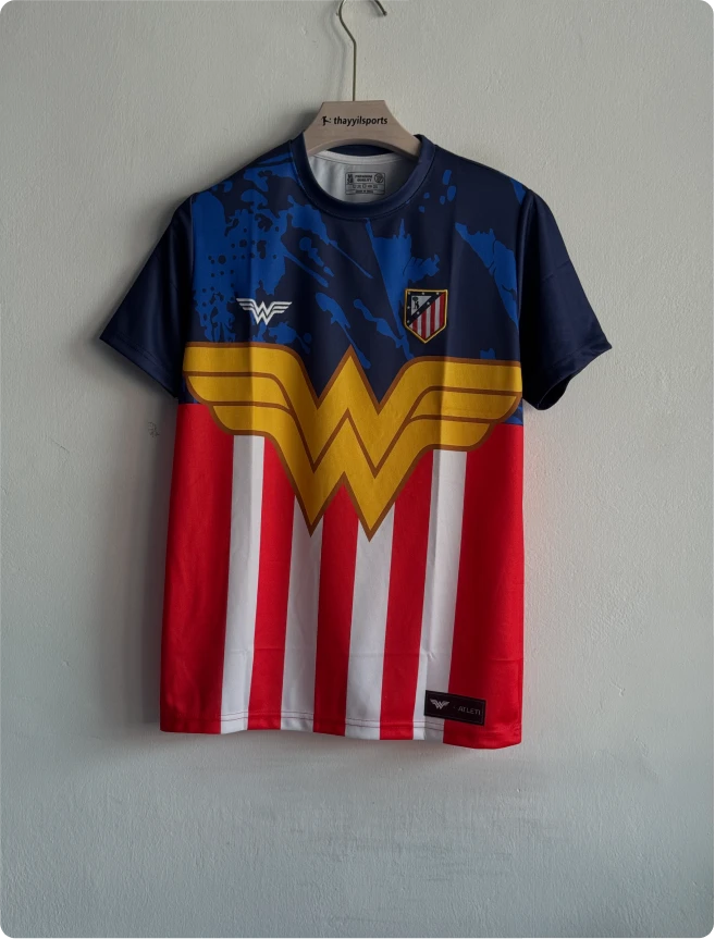 ATLETICO MADRID WONDER WOMEN SPECIAL EDITION KIT GRIEZMANN EMBROIDERY