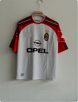 ACMILAN 1997-98 AWAY KIT MALDINI FIVESLEEVE