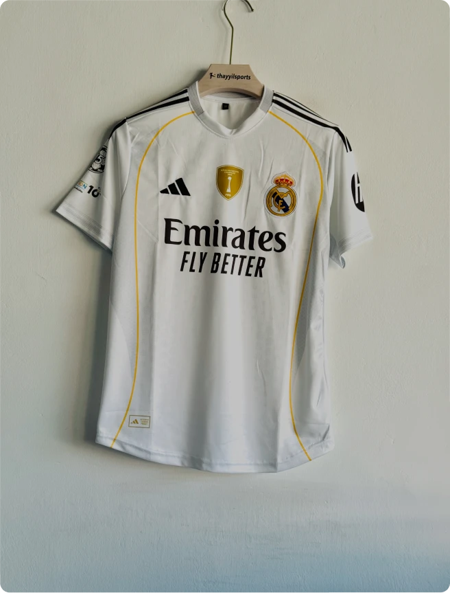 REAL MADRID 25-26 HOME KIT VALVERDE EMBROIDERY PREMIUM