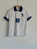 ITALI 1994 AWAY KIT BAGGIO POLO EMBROIDERY