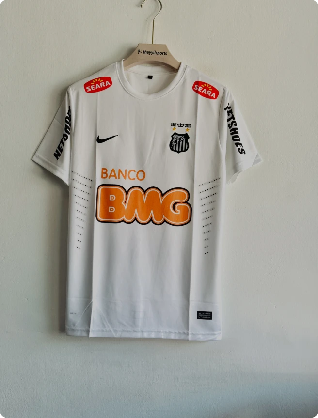 SANTOS 2012-13 HOME KIT NEYMER EMBROIDERY PREMIUM