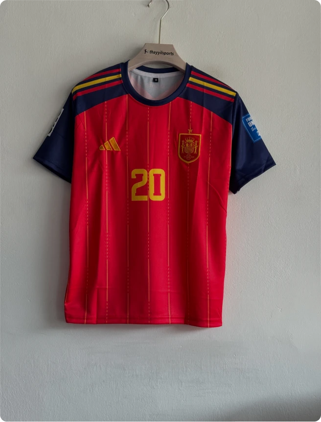 SPAIN 2026 HOME KIT PEDRI EMBROIDERY