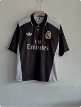 REAL MADRID B&W SPECIAL KIT RONALDO FIVESLEEVE POLO EMBROIDERY
