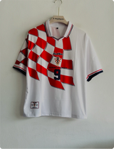 CROATIA 1998-99 HOME KIT SUKER FIVESLEEVE POLO