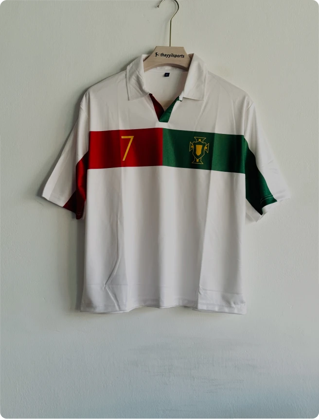 PORTUGAL VINTAGE JERSEY FIVESLEEVE POLO PREMIUM