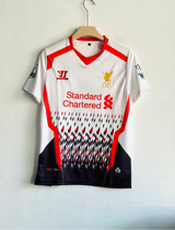 LIVERPOOL 2013-14 AWAY KIT GERRARD EMBROIDERY PREMIUM