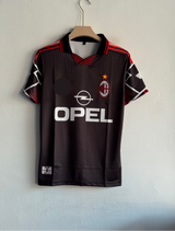 ACMILAN 1997-98 THIRD KIT MALDINI POLO EMBROIDERY PREMIUM