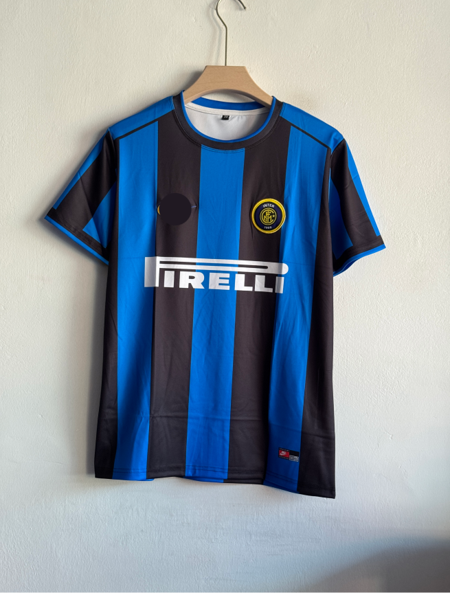 INTERMILAN 1999-2000 HOME KIT RONALDO EMBROIDERY
