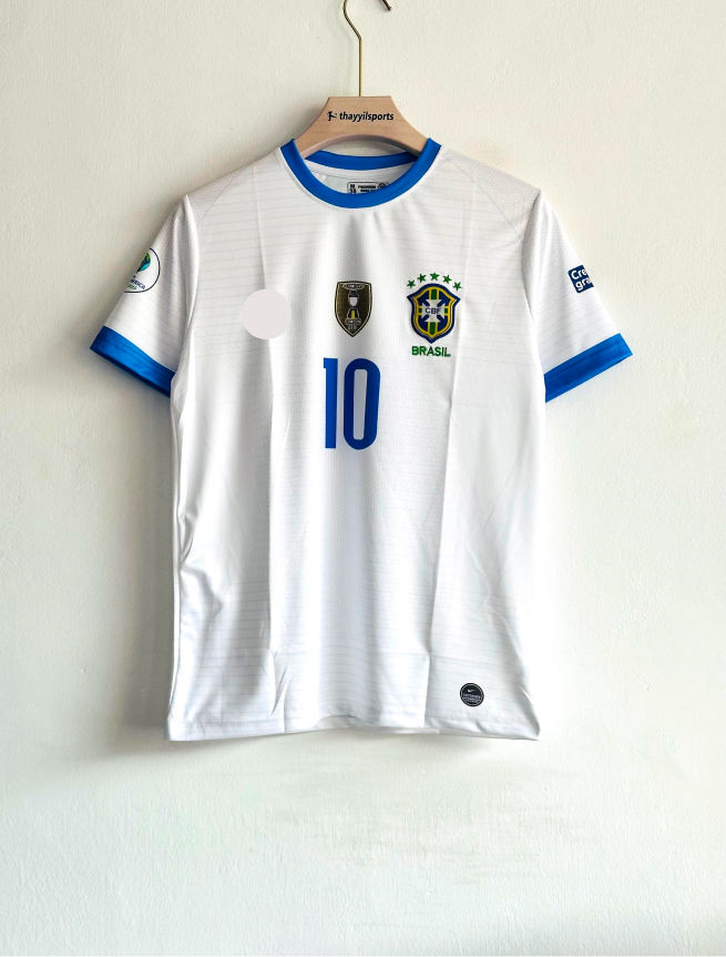 BRAZIL 2019 AWAY KIT NEYMER EMBROIDERY