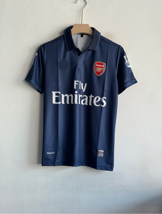 ARSANEL 2009-10 AWAY KIT ARSHAVIN POLO EMBROIDERY PREMIUM