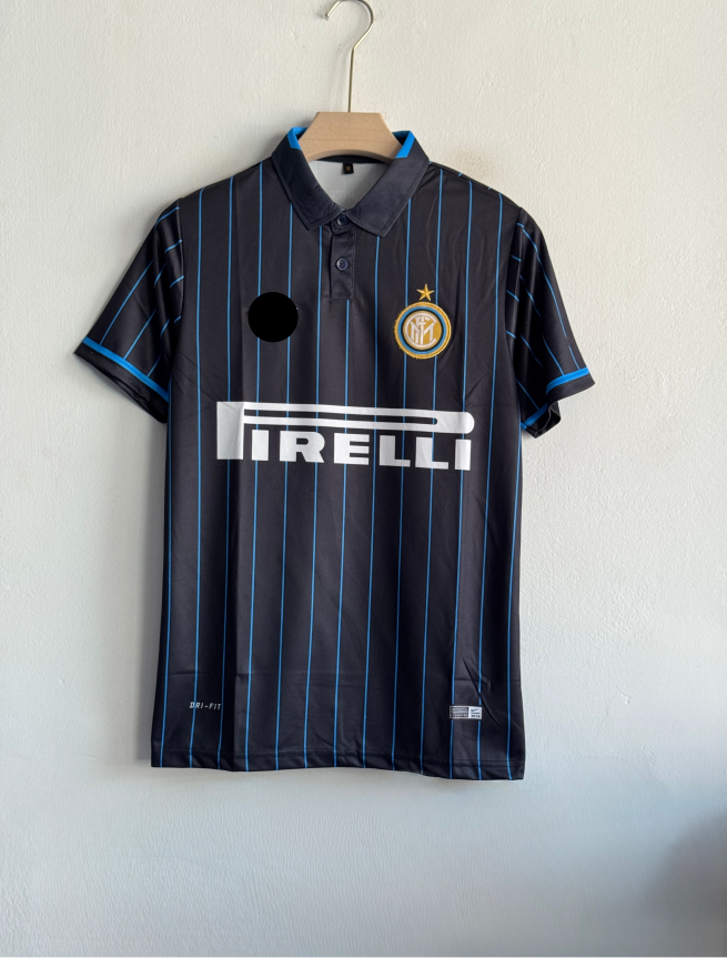 INTERMILAN 2014-15 HOME KIT ICARDI POLO EMBROIDERY PREMIUM
