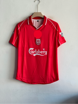 LIVERPOOL 2000-01 HOME KIT OWEN POLO EMBROIDERY PREMIUM