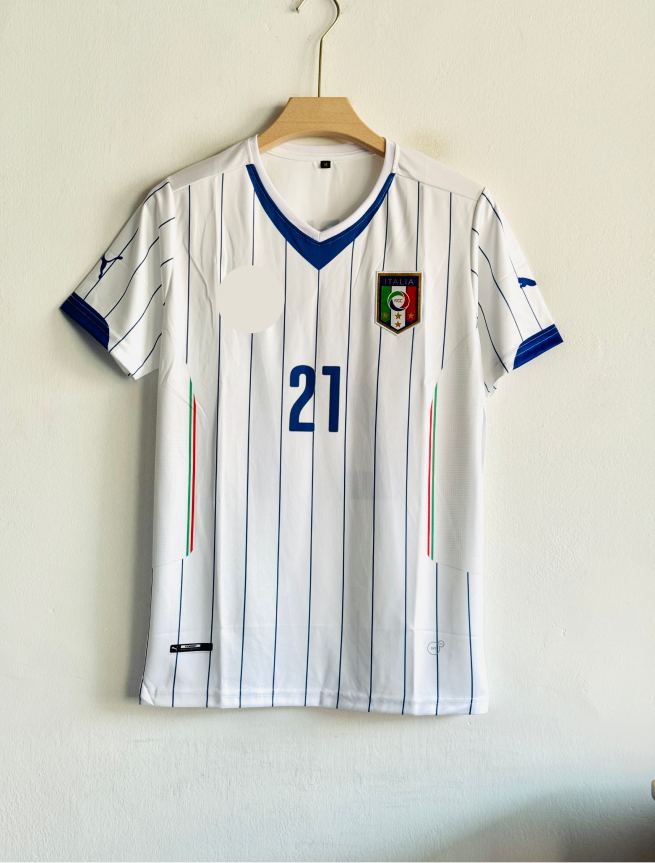 ITALY 2014 AWAY KIT PIRLO EMBROIDERY PREMIUM