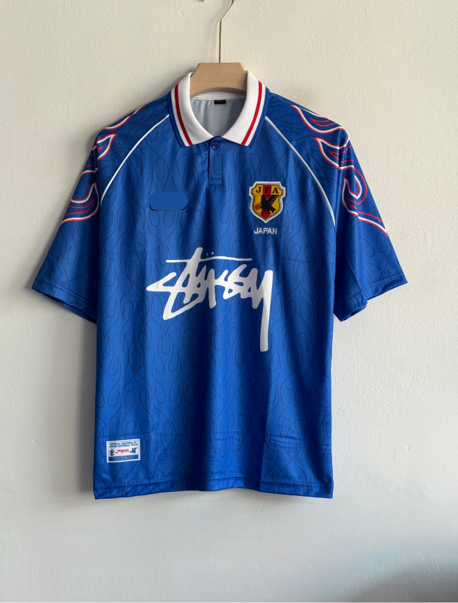 JAPAN X STUSSY 1998 HOME KIT NAKATA FIVESLEEVE POLO EMBROIDERY PREMIUM
