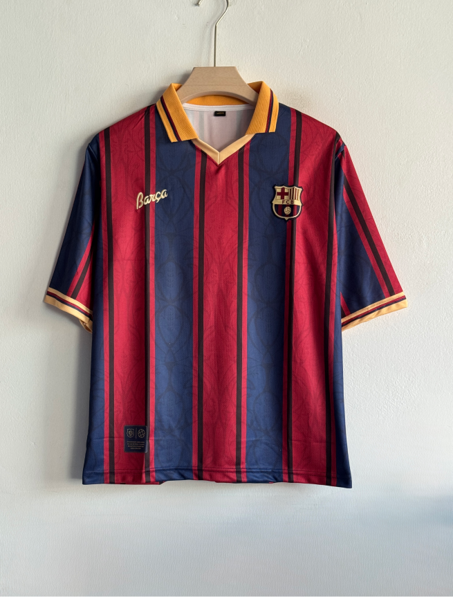 BARCELONA 125TH ANNIVERSARY KIT NEYMER FIVESLEEVE POLO EMBROIDERY PREMIUM
