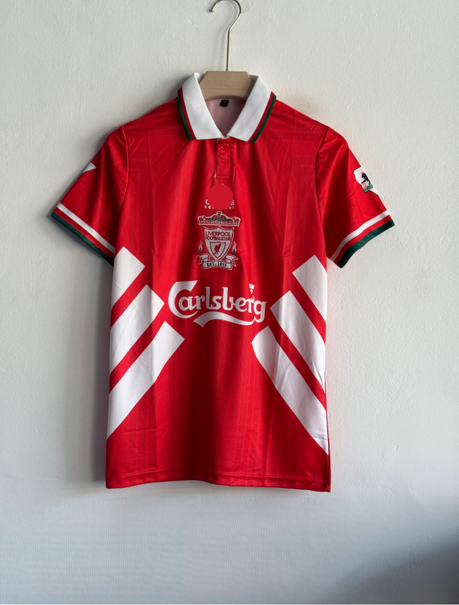 LIVERPOOL 1993-94 HOME KIT TORRES POLO EMBROIDERY PREMIUM