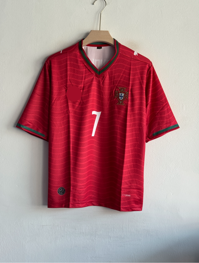 PORTUGAL 2026 HOME KIT RONALDO FIVESLEEVE EMBROIDERY PREMIUM