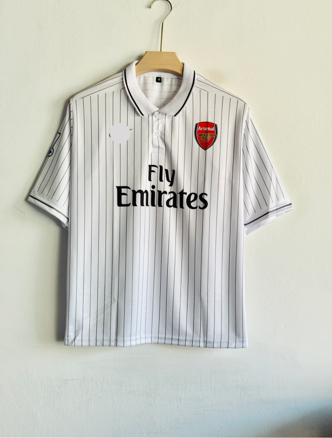 ARSANEL 2009-10 THIRD KIT FABREGAS FIVESLEEVE POLO