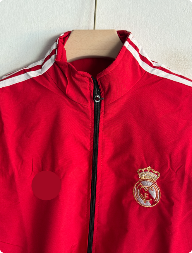 JACKET REAL MADRID RED