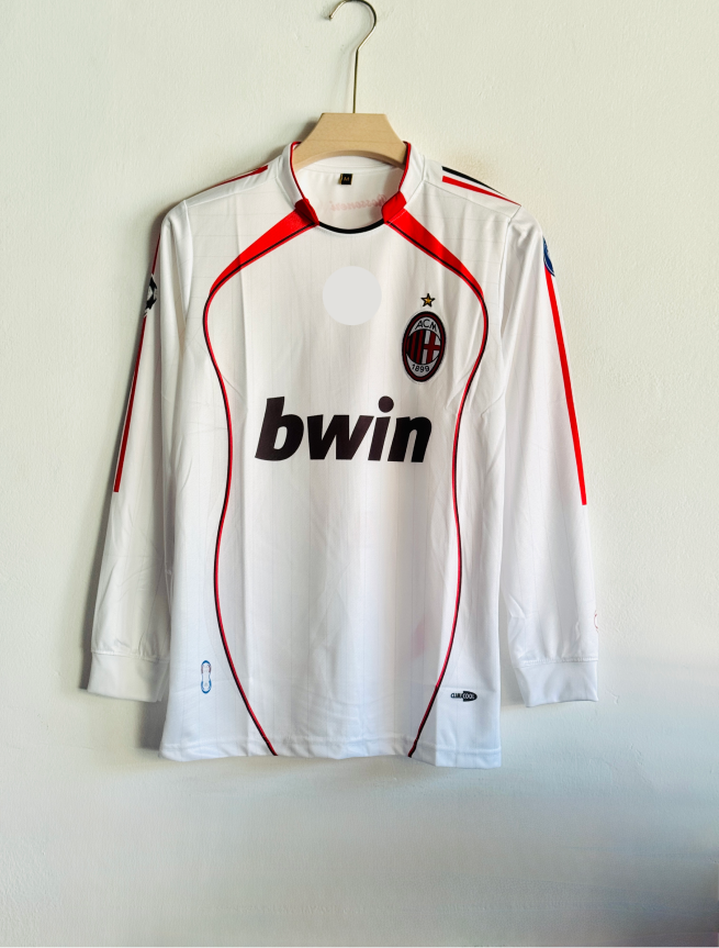 ACMILAN 2006-07 AWAY KIT MALDINI FULLSLEEVE EMBROIDERY PREMIUM