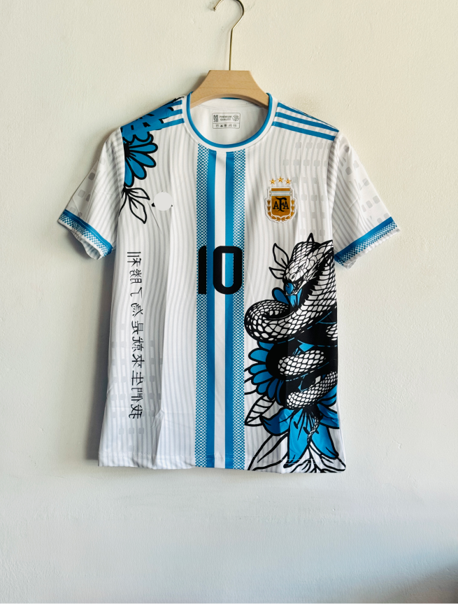 ARGENTINA DRAGON SPECIAL EDITION KIT MESSI EMBROIDERY