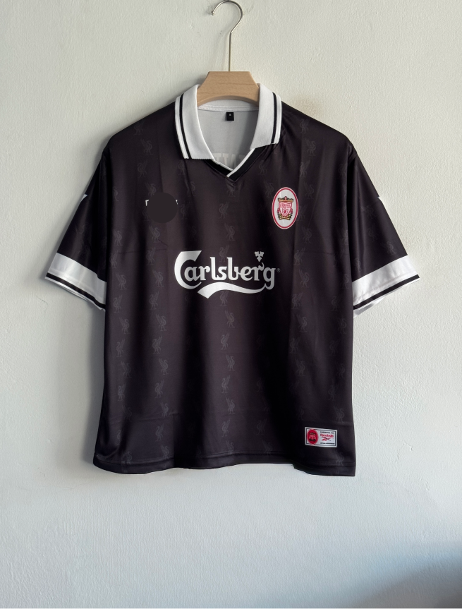 LIVERPOOL 1996-97 AWAY KIT OWEN FIVESLEEVE POLO