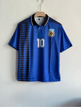 ARGENTINA 1994 AWAY KIT MESSI FIVESLEEVE POLO