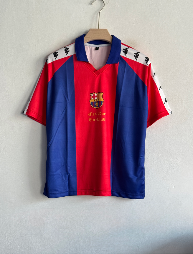 BARCELONA 1992 VINTAGE SPECIAL KIT RONALDINHO FIVESLEEVE POLO