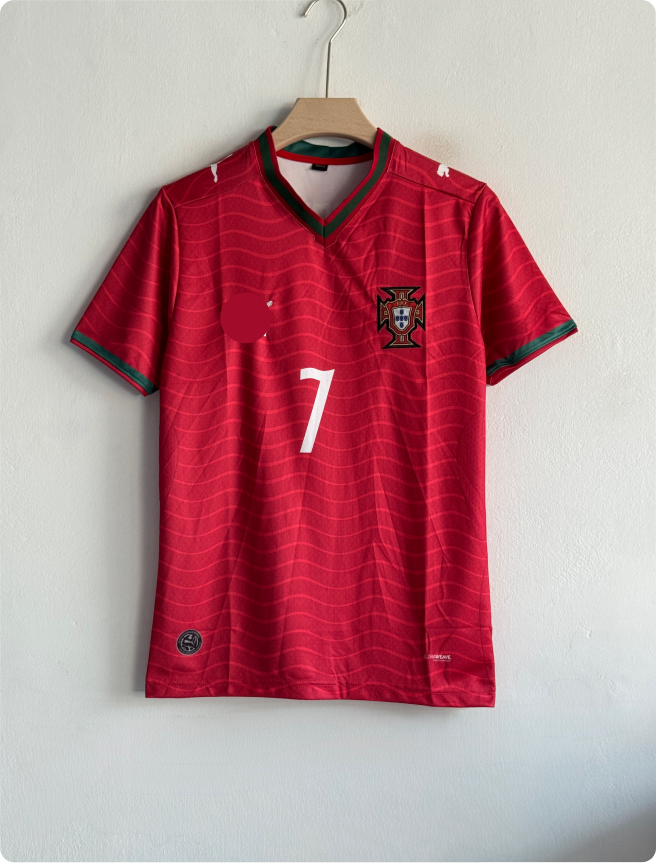 PORTUGAL 2026 HOME KIT RONALDO EMBROIDERY PREMIUM