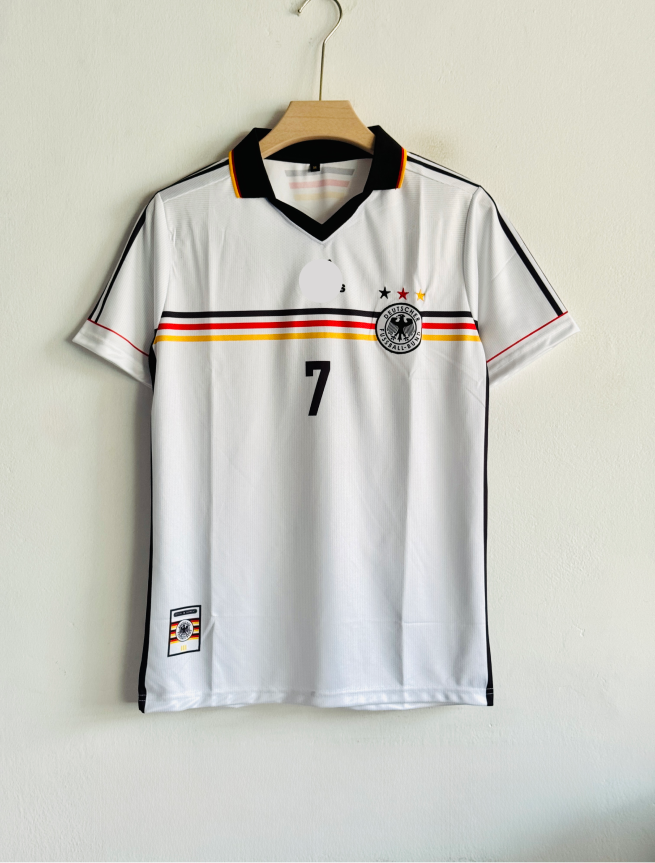 GERMANY 1998 HOME KIT MOLLER POLO EMBROIDERY PREMIUM