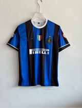 INTERMILAN 2009-10 HOME KIT FIGO EMBROIDERY