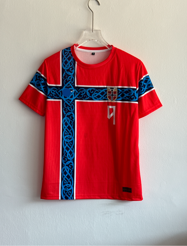NORWAY 2026 HOME KIT HAALAND EMBROIDERY