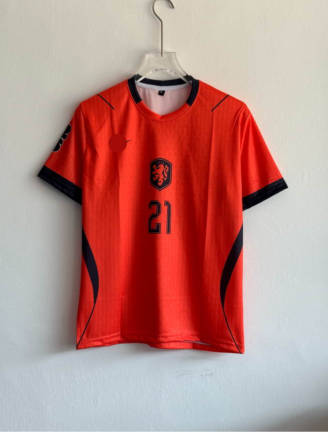 NETHERLAND 2026 HOME KIT DE JONG