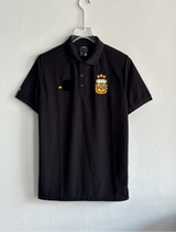 TSHIRT ARGENTINA BLACK POLO EMBROIDERY PREMIUM