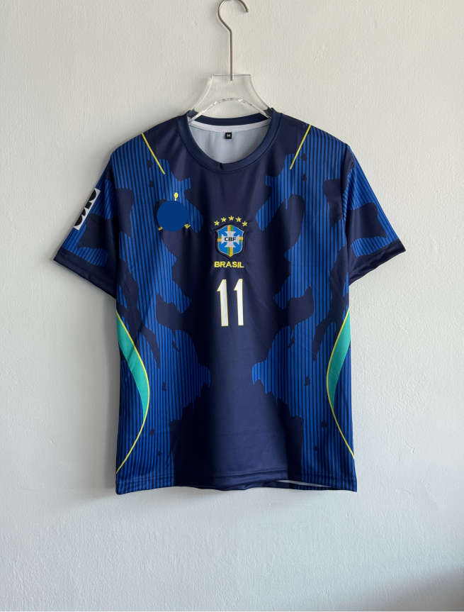 BRAZIL 2026 AWAY KIT RAPHINA EMBROIDERY