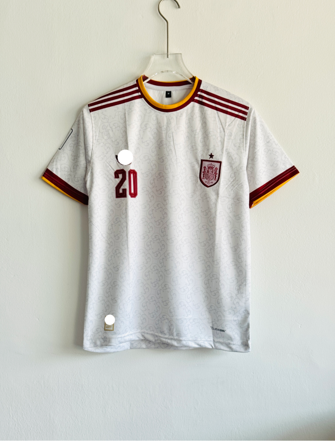 SPAIN 2026 AWAY KIT PEDRI EMBROIDERY