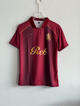 RCB 2026 MAROON STRIPER POLO