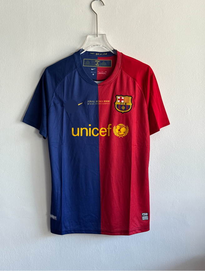 BARCELONA 2008-09 HOME KIT WITH SHORTS IMPORTED