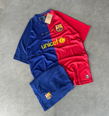 BARCELONA 2008-09 HOME KIT WITH SHORTS IMPORTED