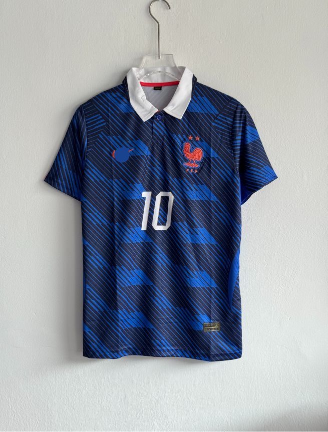 FRANCE 2026 HOME KIT MBAPPE POLO EMBROIDERY PREMIUM
