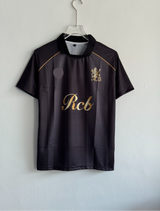 RCB 2026 GREY STRIPER POLO