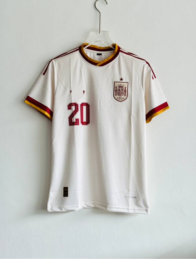SPAIN 2026 AWAY KIT PEDRI EMBROIDERY PREMIUM
