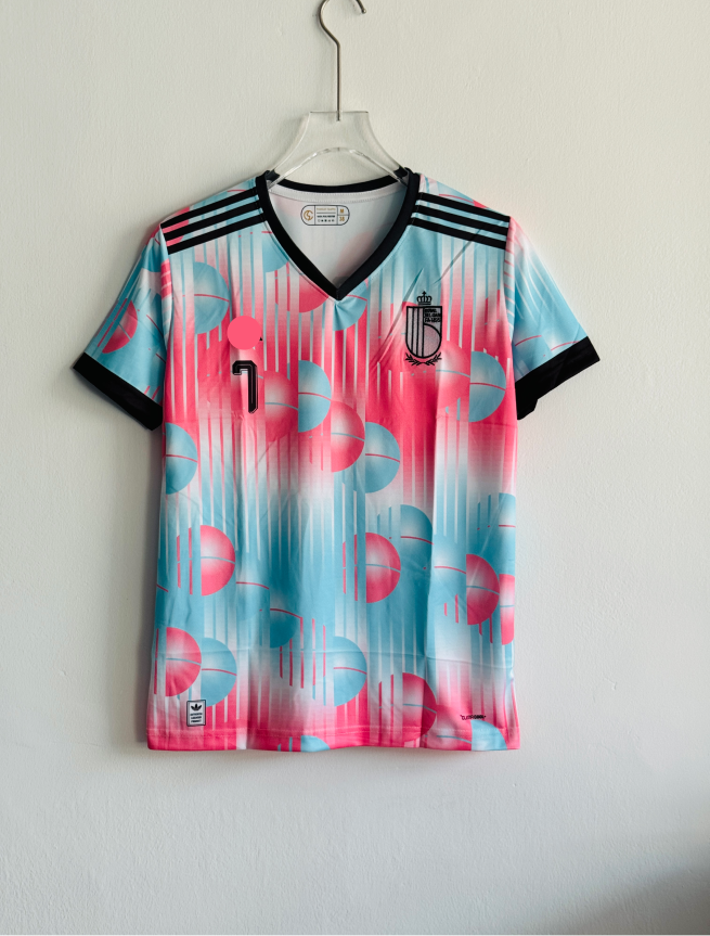 BELGIUM 2026 AWAY KIT DE BRUYNE EMBROIDERY