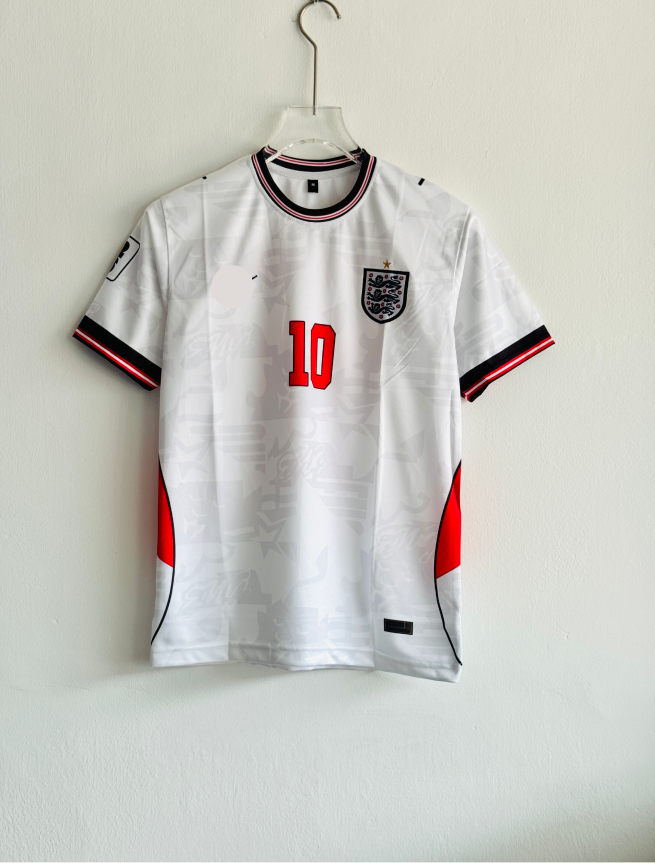 ENGLAND 2026 HOME KIT BELINGHAM EMBROIDERY