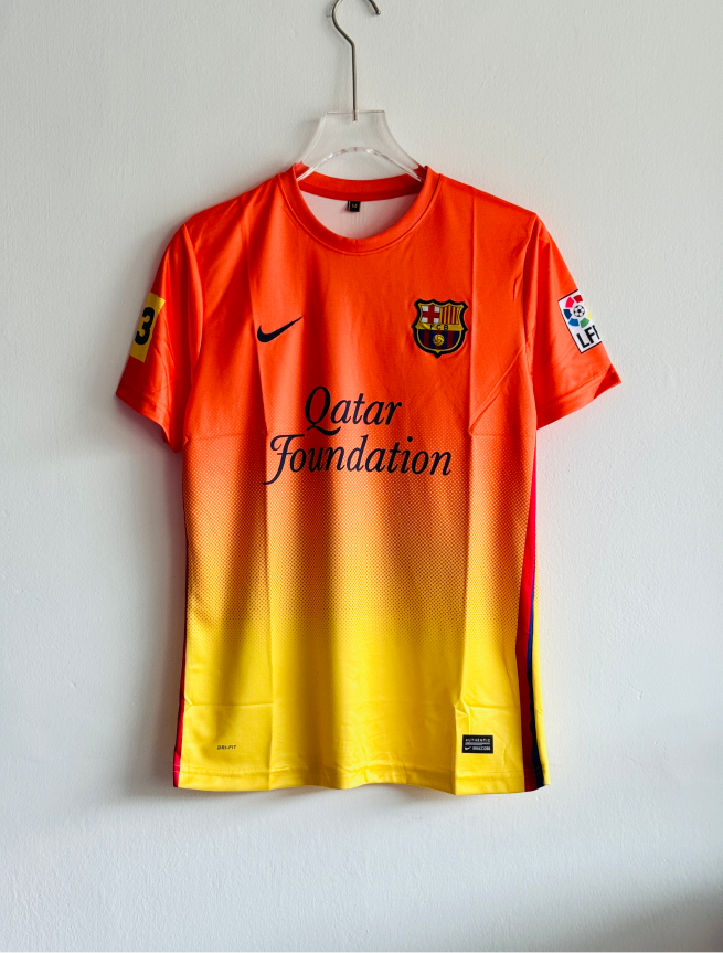 BARCELONA 2012-13 AWAY KIT MESSI EMBROIDERY PREMIUM
