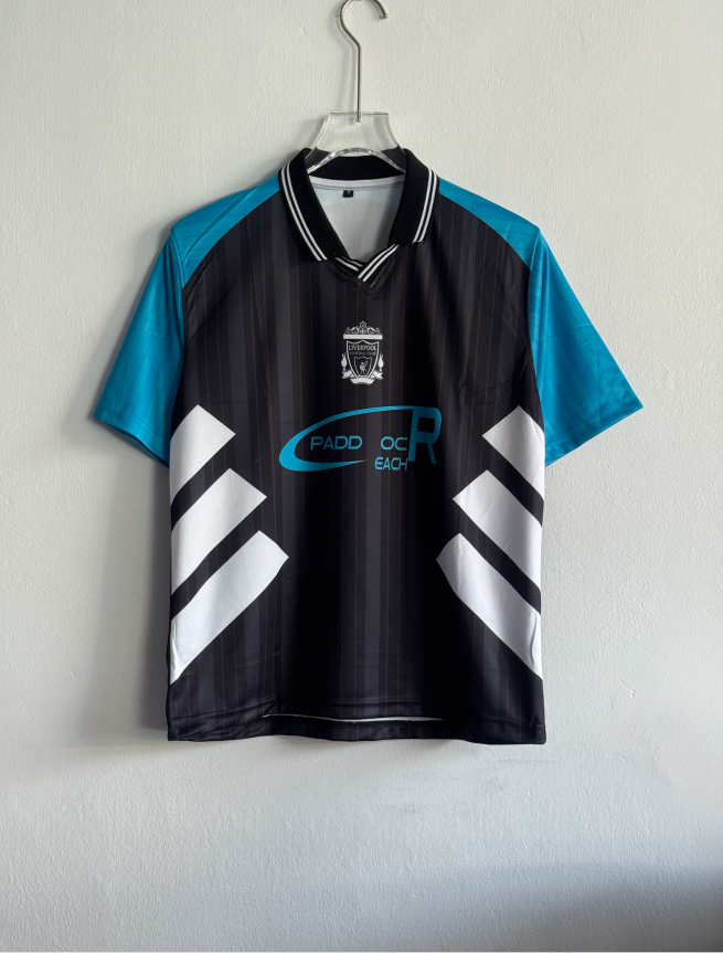 LIVERPOOL 1993 BLACK CONCEPT KIT TORRES FIVESLEEVE POLO